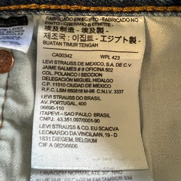 Levi's 501 Button Fly Jeans Size 40 Waist 30 Length - Picture 7 of 13